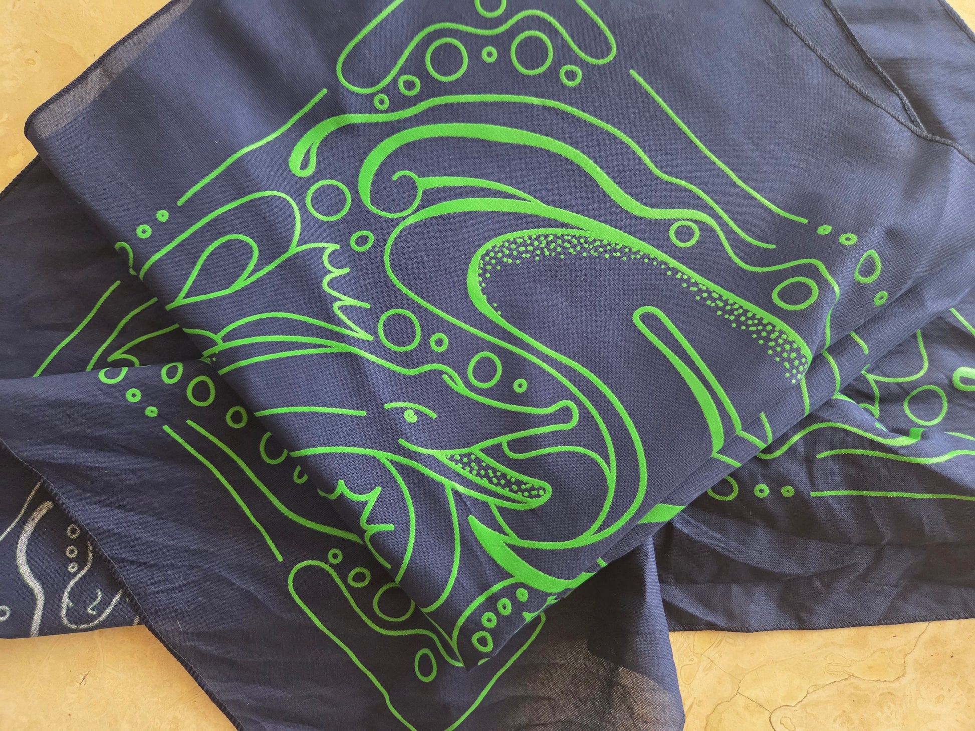 Nouveau Alligator Bandana (__x__)