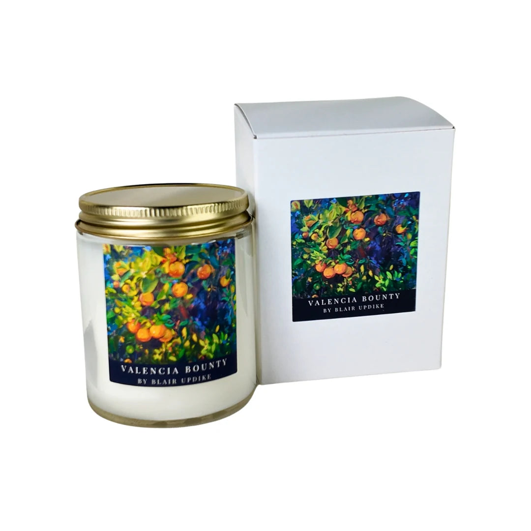 Valencia Bounty Single Wick Scented Candle (6oz)