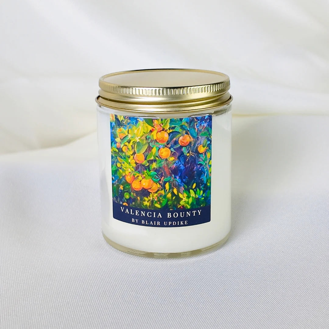 Valencia Bounty Single Wick Scented Candle (6oz)