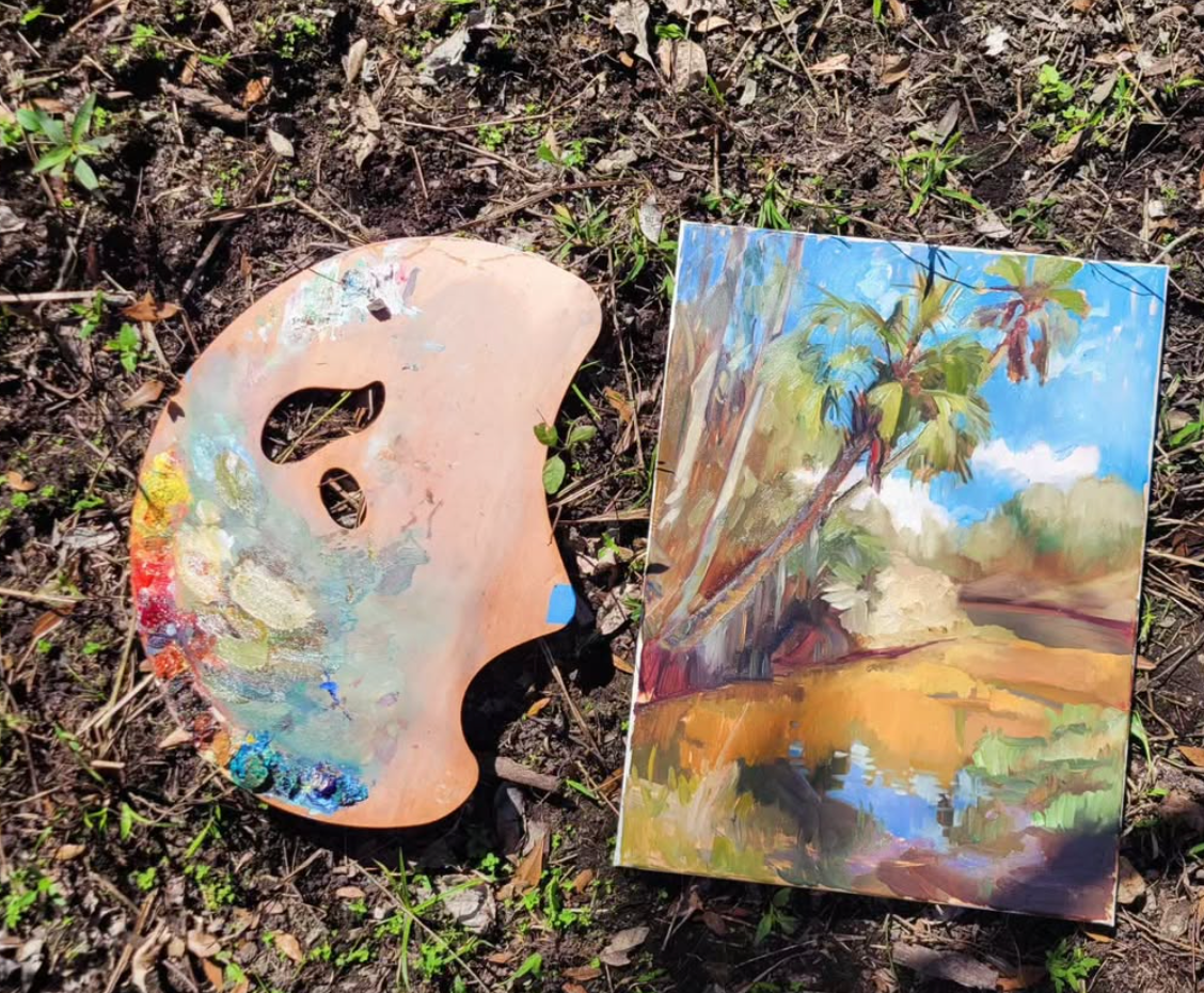 Reedy Creek Original Painting by Blair Updike